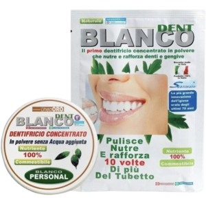 Blancodent - dentrificio in polvere (1 busta + 1 vasetto)