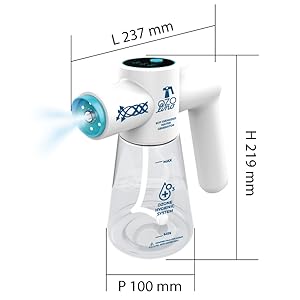 Ozolino - Generatore di Acqua Ozonizzata Spray - immagine 7